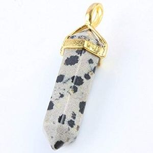 Dalmatian Spot Crystal Pendant